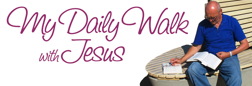My Daily Walk with Jesus - Your Bible Reading Plan with Prayer Journal by Bernd Weimer